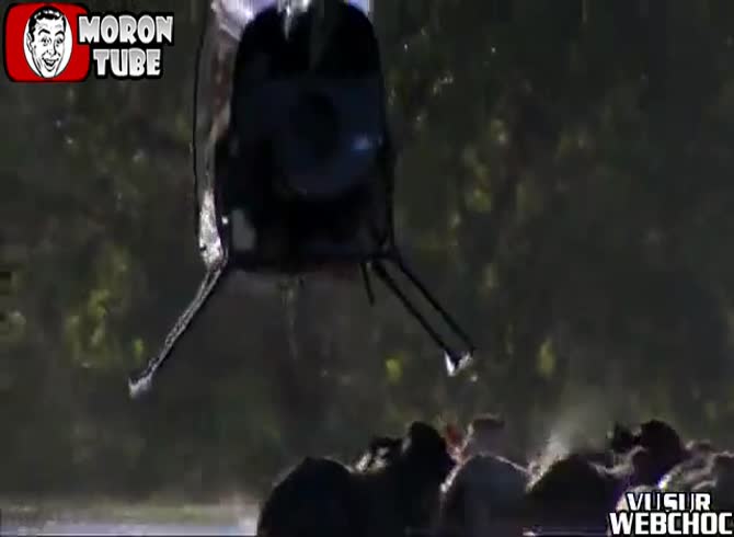 Video :The cowboys are in helicopters today
